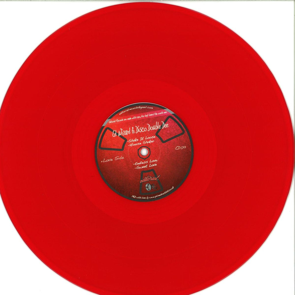 Ed Wizard & Disco Double Dee – Love & Shake EP Editorial – ED013