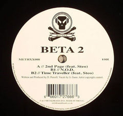 Beta 2 – 2nd Page (feat. Steo) 12" Metalheadz – METHXX008