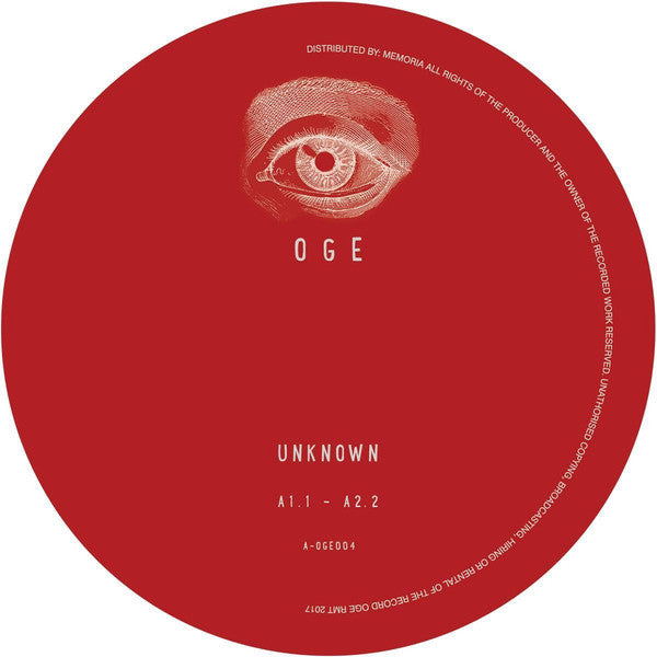 Unknown Artist – Unknown 12" oge – OGE004