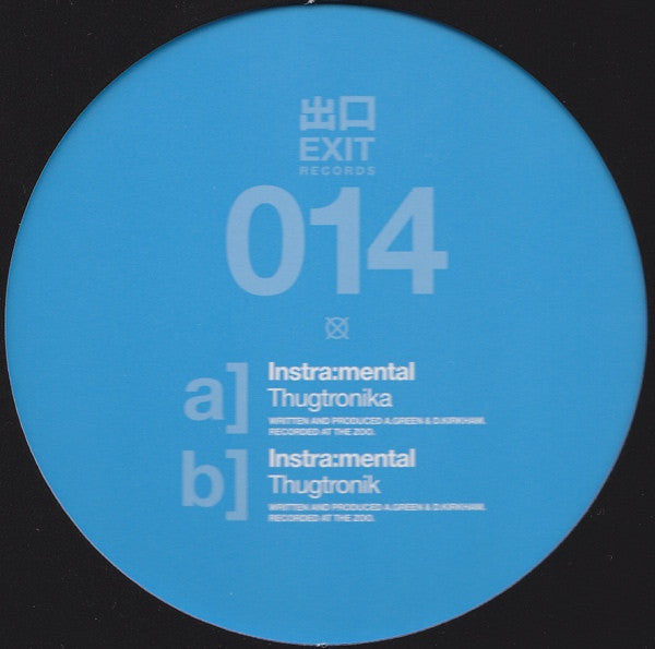 Instra:mental - Thugtronika 12" EXIT014 Exit Records
