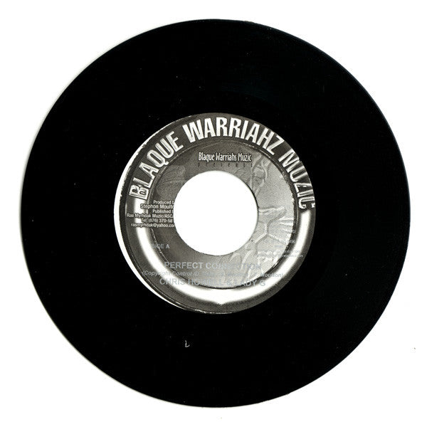 Chris Howell & Lady G / Ras Myrdhak - Perfect Connection / Warriah Nuh Fraid 7" Blaque Warriahz Muzik