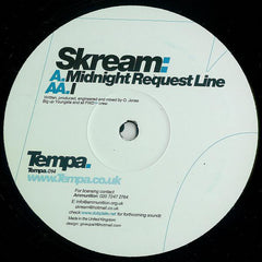 Skream – Midnight Request Line / I - Tempa – Tempa.014 (1st Pressing)