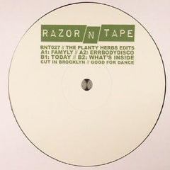 The Planty Herbs – The Planty Herbs Edits 12" Razor N Tape – RNT027