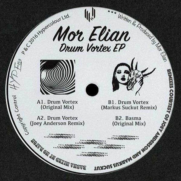 Mor Elian – Drum Vortex EP - Hypercolour – HYPE053