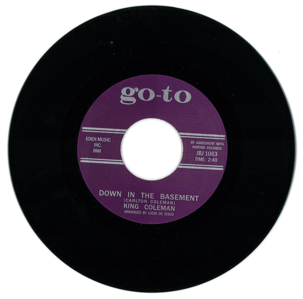 King Coleman – Down In The Basement / Crazy Feeling - Go-To – JBJ 1063