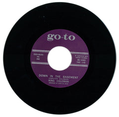 King Coleman – Down In The Basement / Crazy Feeling - Go-To – JBJ 1063