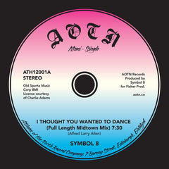 Symbol 8 – I Thought You Wanted To Dance - Athens Of The North – ATH12001