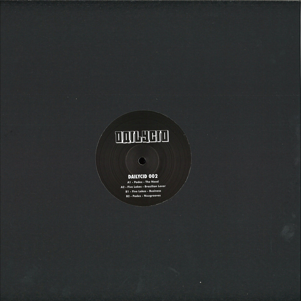 Padez, Five Lakes – Dailycid002 12" Dailycid – 002