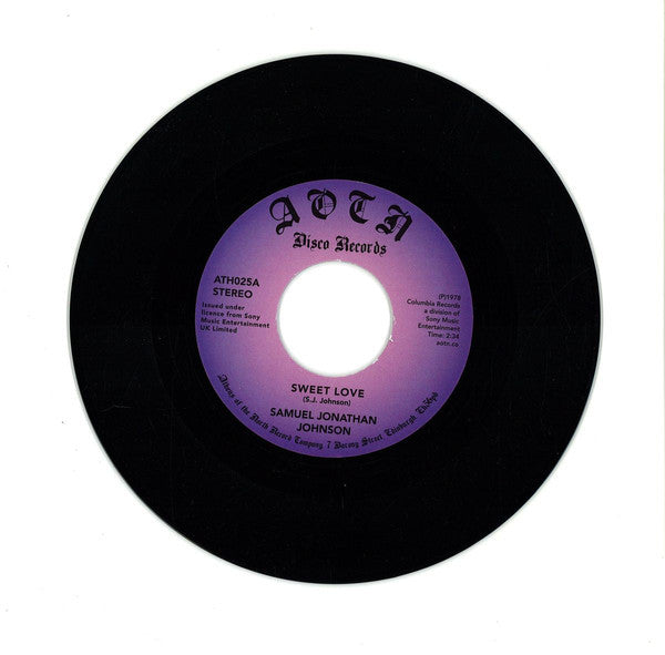 Samuel Jonathan Johnson – Sweet Love - Athens Of The North – ATH025