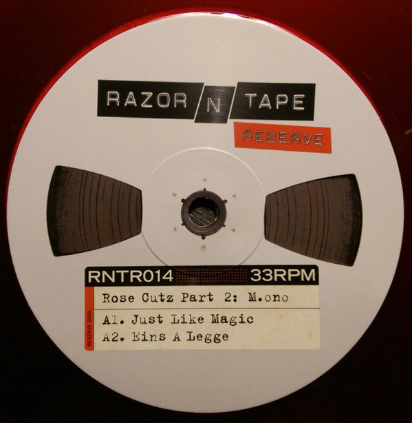 M.ono & Luvless – Rose Cutz Part 2 12" Razor N Tape Reserve – RNTR014