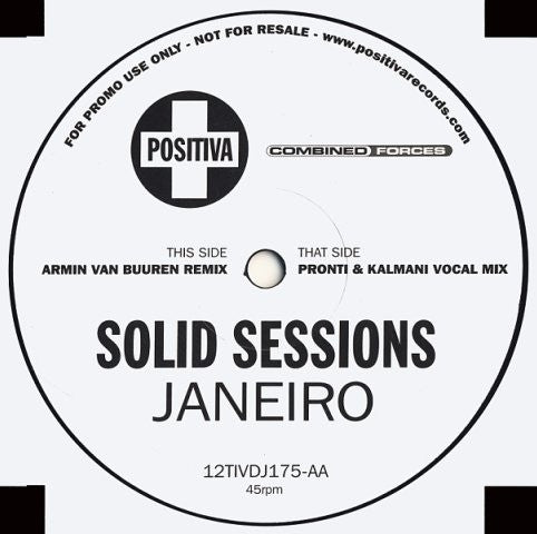 Solid Sessions - Janeiro 12" Positiva 12TIVDJ175