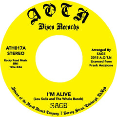 Sage - I'm Alive / Song For Yvonne - Athens Of The North – ATH017