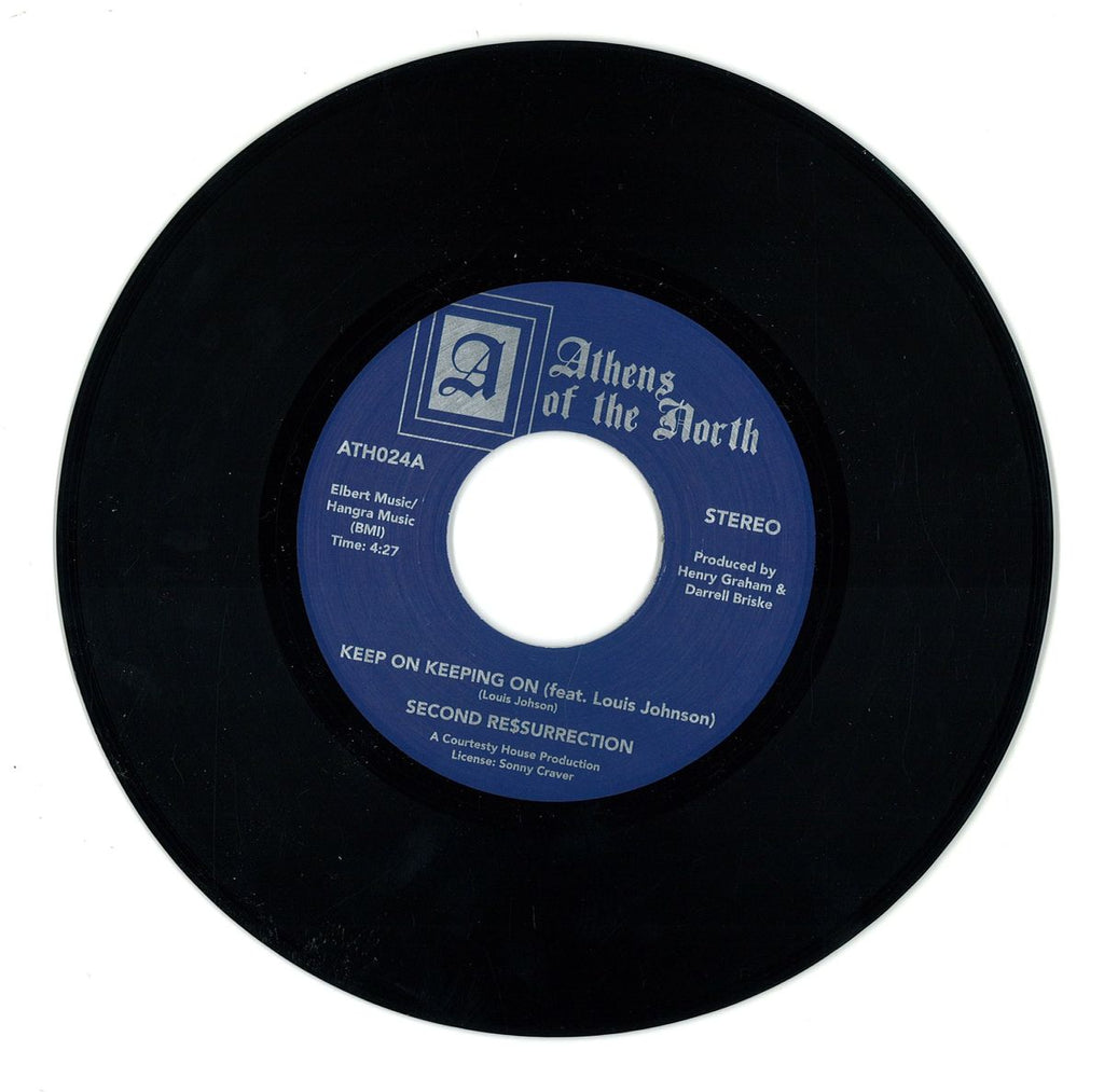 Second Re$surrection, Louis Johnson – Keep On Keeping On - Athens Of The North – ATH024
