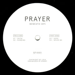 Prayer - Beneath (EP) 12" Grade10 – GTi003