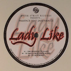 DJ Paleface - Lady Like 12" Muzik Street Records MSR 002