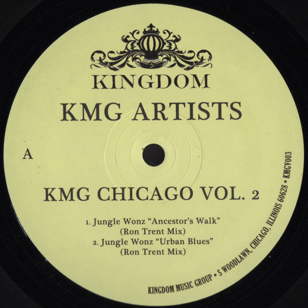Various – KMG Chicago Vol. 2 12" Kingdom Music Group – KMGV003