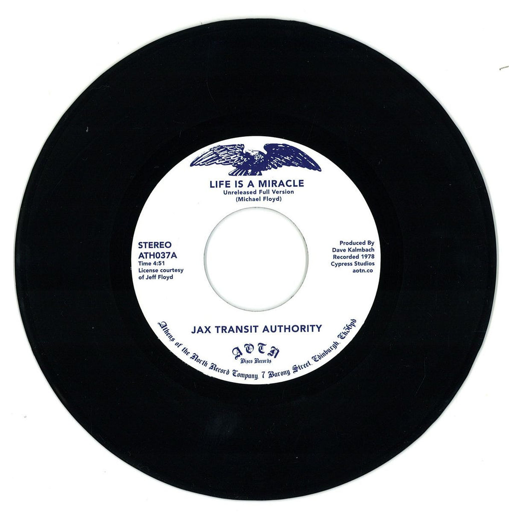 Jax Transit Authority – Life Is A Miracle - Athens Of The North – ATH037