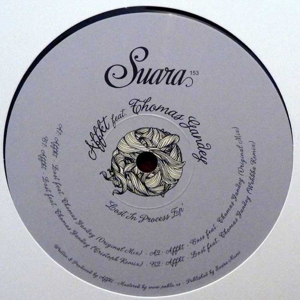 Affkt, Thomas Gandey – Lost In Process Ep 12" Suara – Suara153