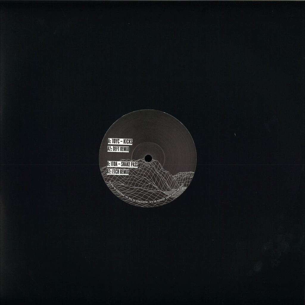 Toyc / Itoa - Kicks / Snake Pass 12" Bun The Grid – BTG002