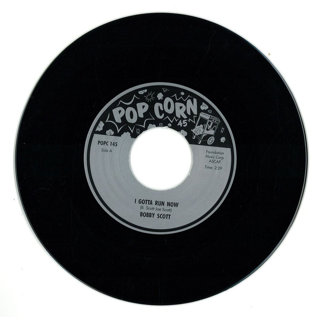 Bobby Scott – I Gotta Run Now / Moanin' 7" Popcorn - POPC-145