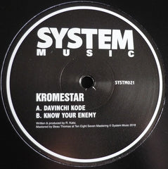 Kromestar – Davinchi Kode - System Music – SYSTM021