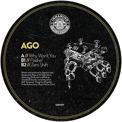 Ago - Why Won't You - Innamind Recordings ‎– IMRV019