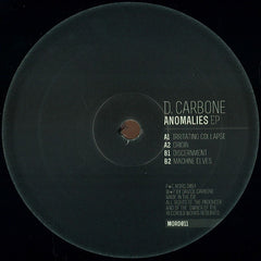 D Carbone – Anomalies EP 12" Mord – MORD011