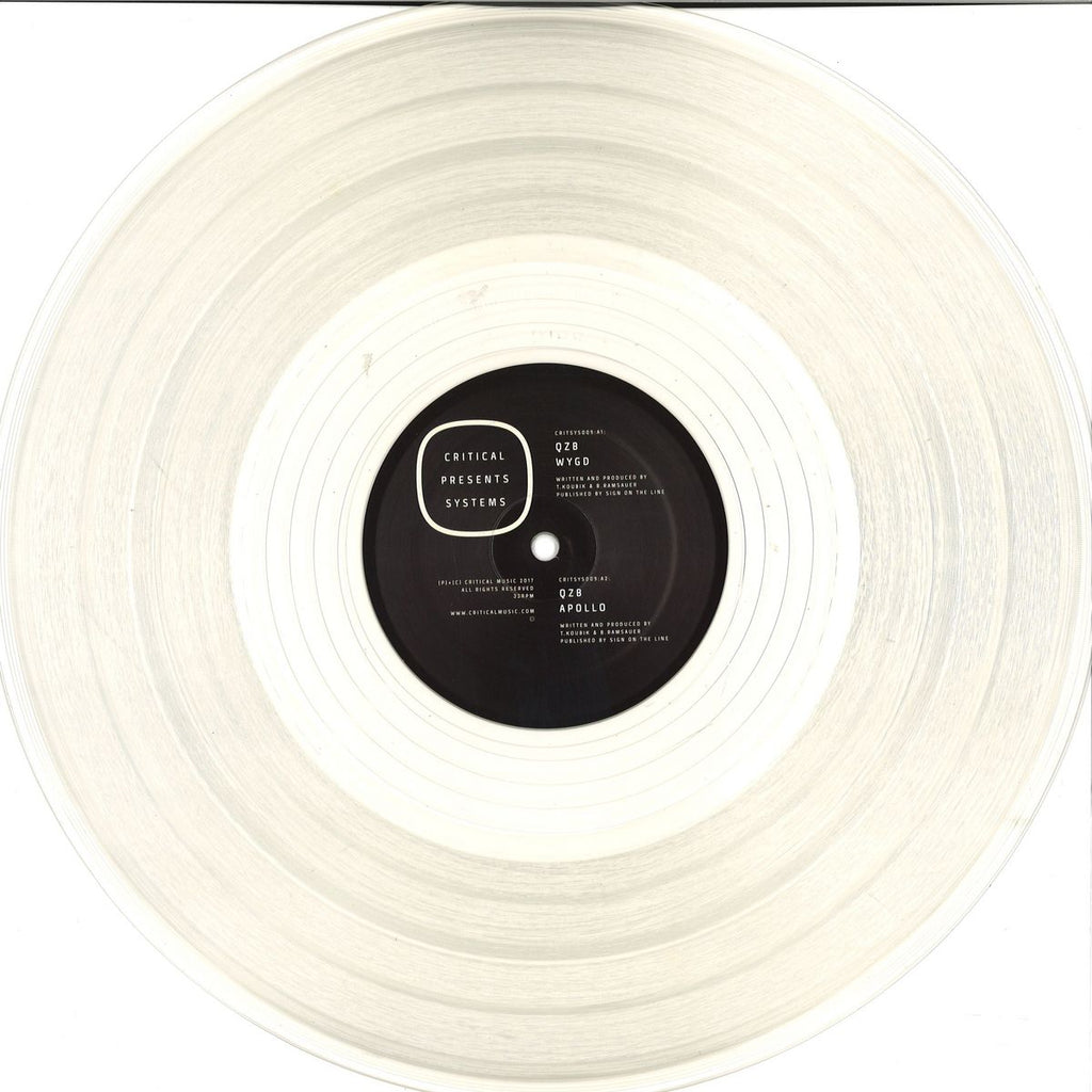 QZB – Critical Presents: Systems 009 12" Critical Music – CRITSYS009