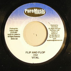 Vybz Kartel & Craig Dennis / Vital - The Prayer/ Flip And Flop 7" Pure Music Productions