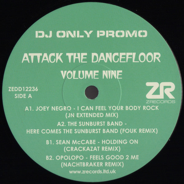 Various – Attack The Dancefloor Volume Nine - Z Records – ZEDD12236