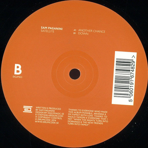 Sam Paganini - Satellite - DCLP10.1 Drumcode