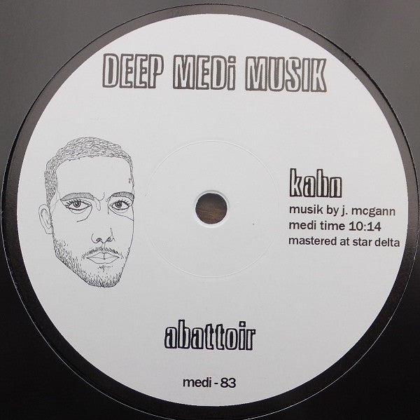 Kahn - Abattoir / Over Deh So 12" Deep Medi Musik Medi-083