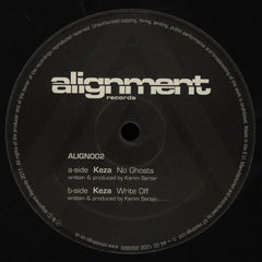 Keza - No Ghosts / Write Off 12" Alignment Records – ALIGN002