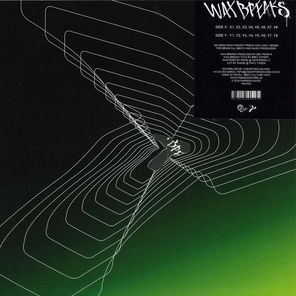 Paradox – Wax Breaks - Paradox Music – PMLP03