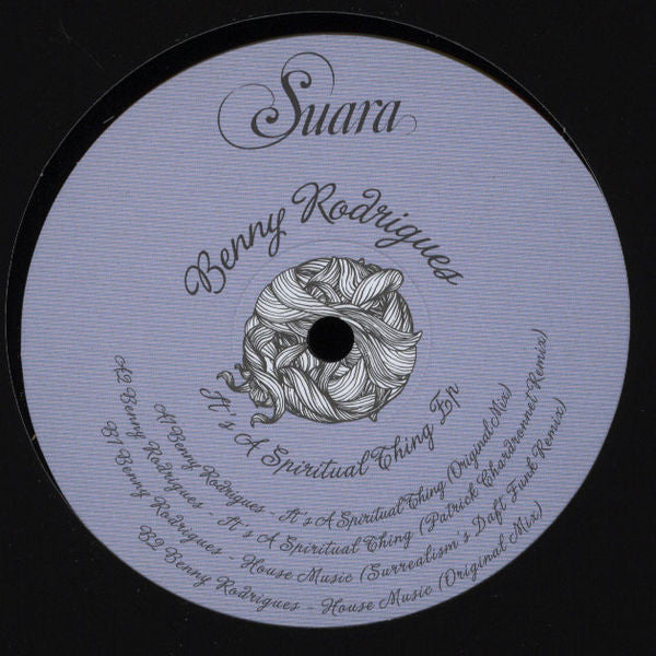 Benny Rodrigues – It's A Spiritual Thing EP 12" Suara – SUARA041