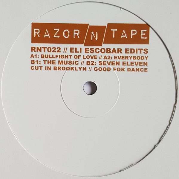 Eli Escobar – Eli Escobar Edits - Razor N Tape – RNT022