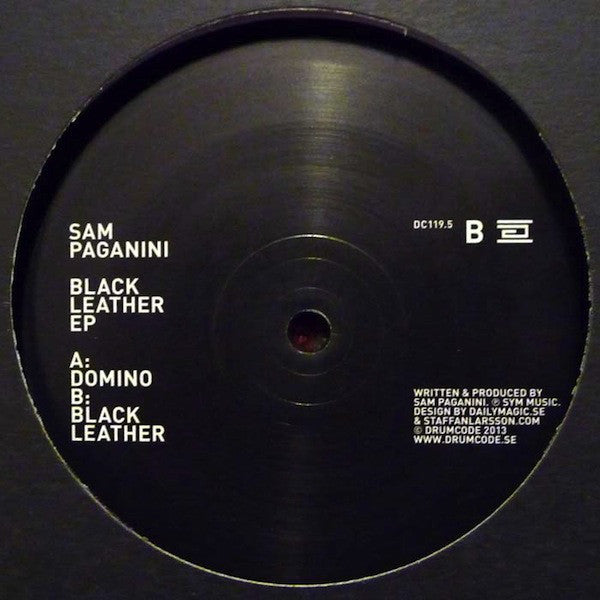 Sam Paganini – Black Leather EP - Drumcode – DC119.5
