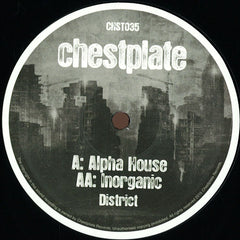 District - Alpha House / Inorganic 12" Chestplate CHST035