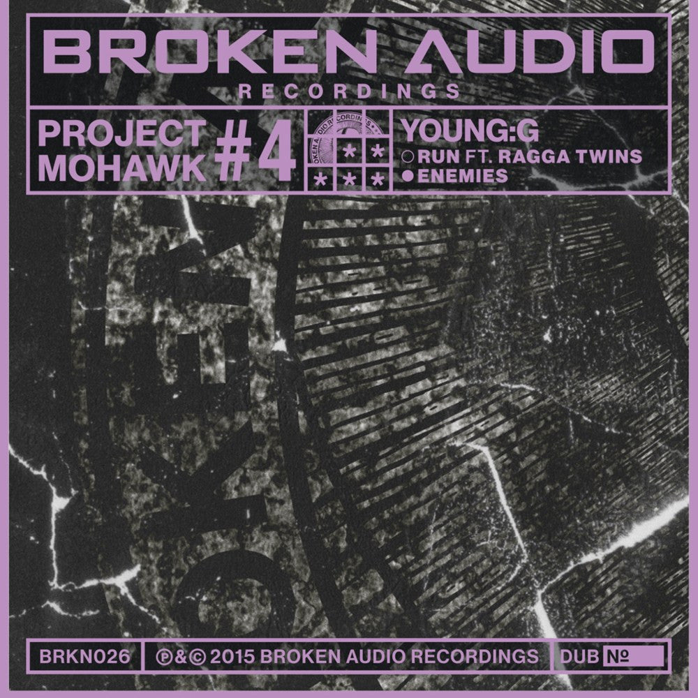 Young:G – Project Mohawk #4 12" Broken Audio Recordings – BRKN 026