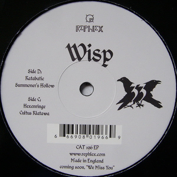 Wisp – Katabatic 12" Rephlex – CAT 196 EP