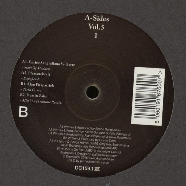Various – A-sides Volume 5 1 - Drumcode – DC159.1