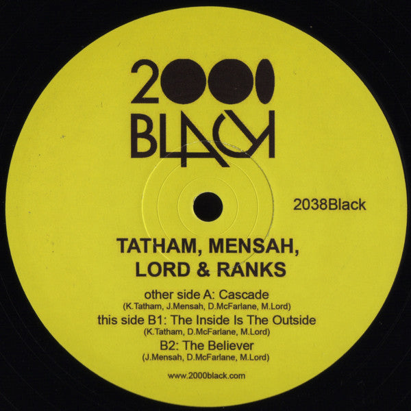 Tatham, Mensah, Lord & Ranks - Cascade 12" 2000 Black – 2038Black