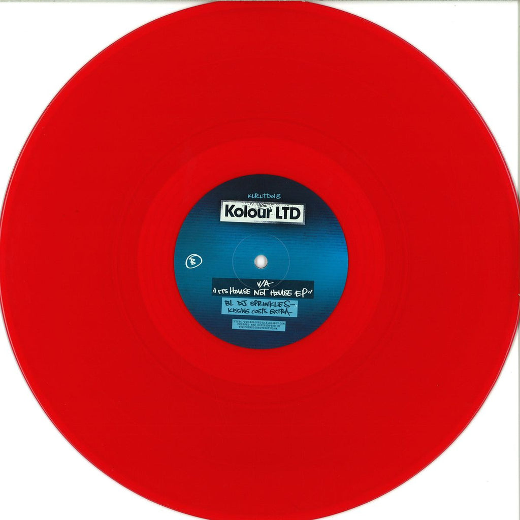 Various – It's House Not House EP 12" REPRESS Kolour LTD – KLRLTD013