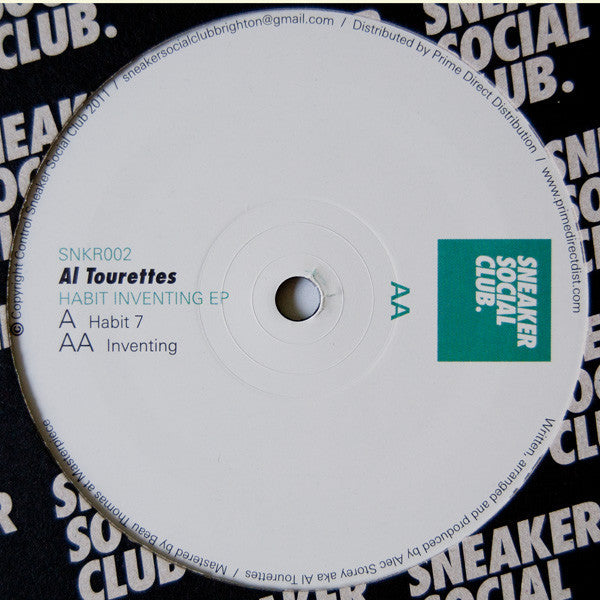 Al Tourettes - Habit Inventing EP 12" Sneaker Social Club – SNKR002