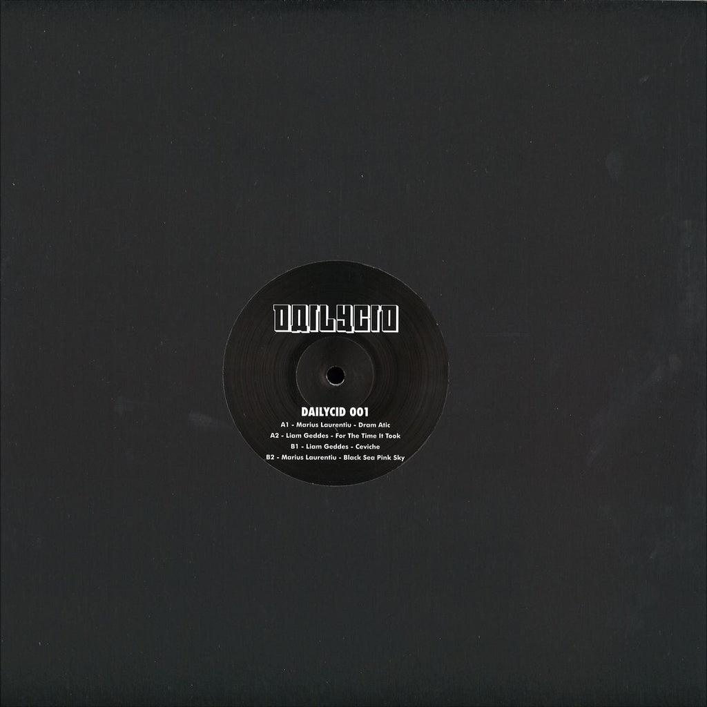 Marius Laurentiu / Liam Geddes – Dailycid 001 12" Dailycid – Dailycid001