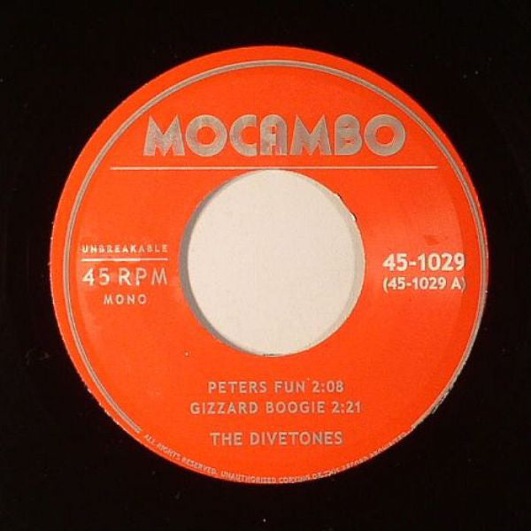 The Divetones – Peters Fun - Mocambo – 45-1029