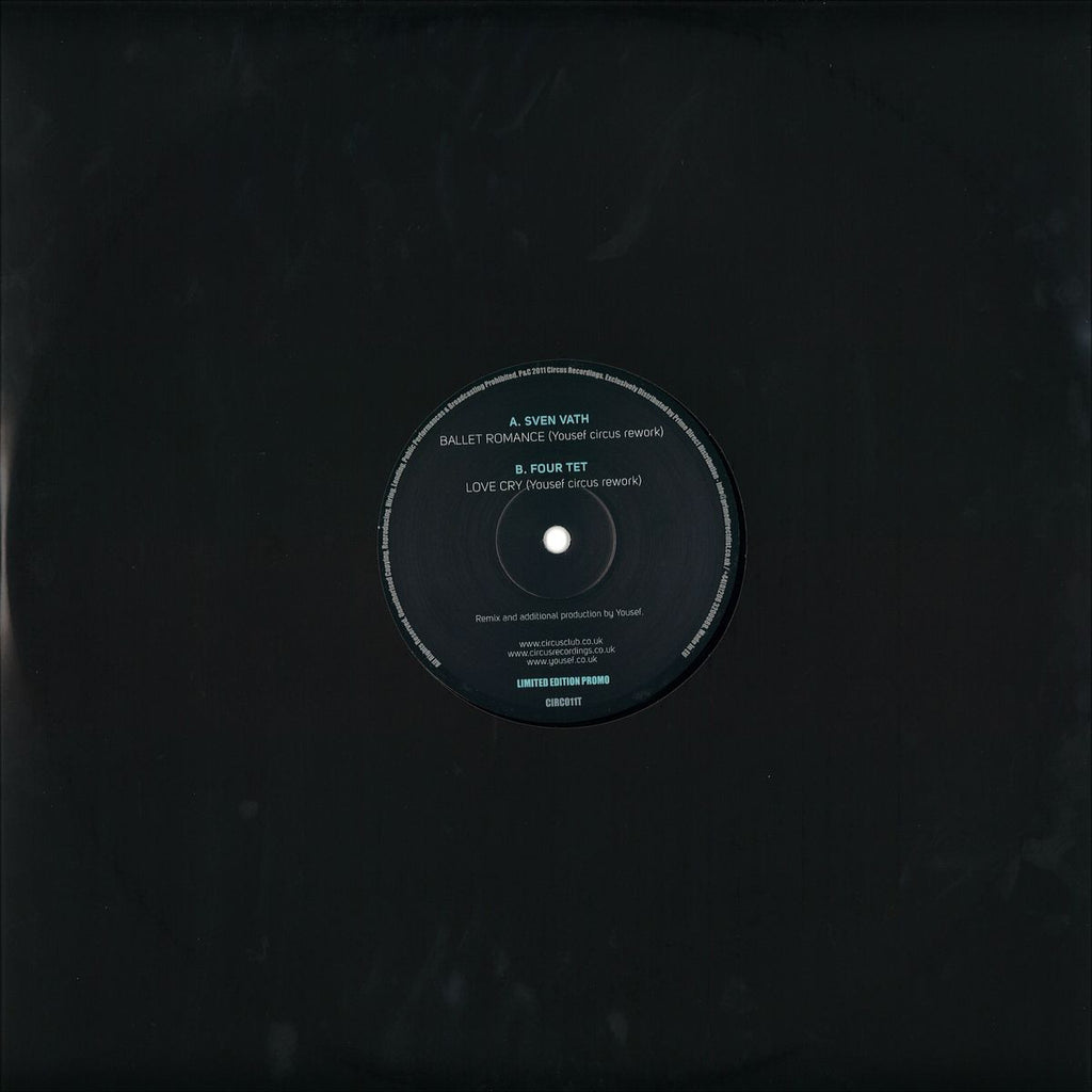Sven Vath / Four Tet – Ballet Romance / Love Cry 12" Circus Recordings – CIRC011T