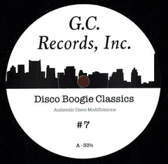 Various – Disco Boogie Classics #7 12" Disco Boogie Classics – DISC-007