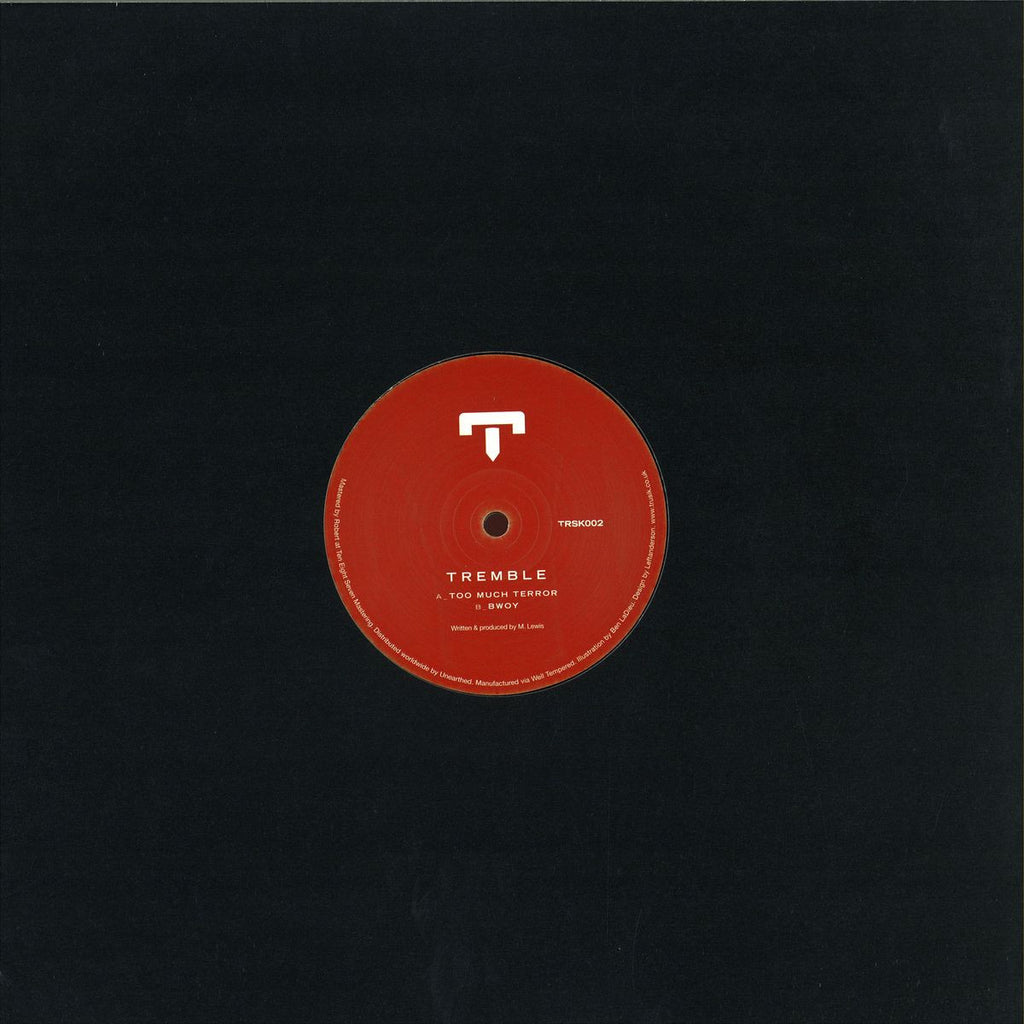 Tremble - Too Much Terror / Bwoy 12" Trusik Recordings – TRSK002