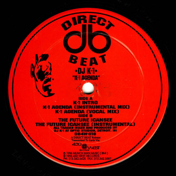 DJ K-1 - K-1 Agenda 12" DB4W018 Direct Beat
